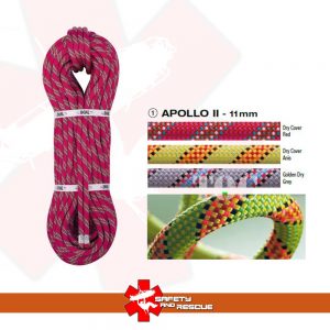 Dynamic ropes Beal Apollo 11mm