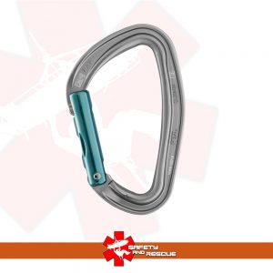 Rugged carabiner for crag climbing Petzl Djinn