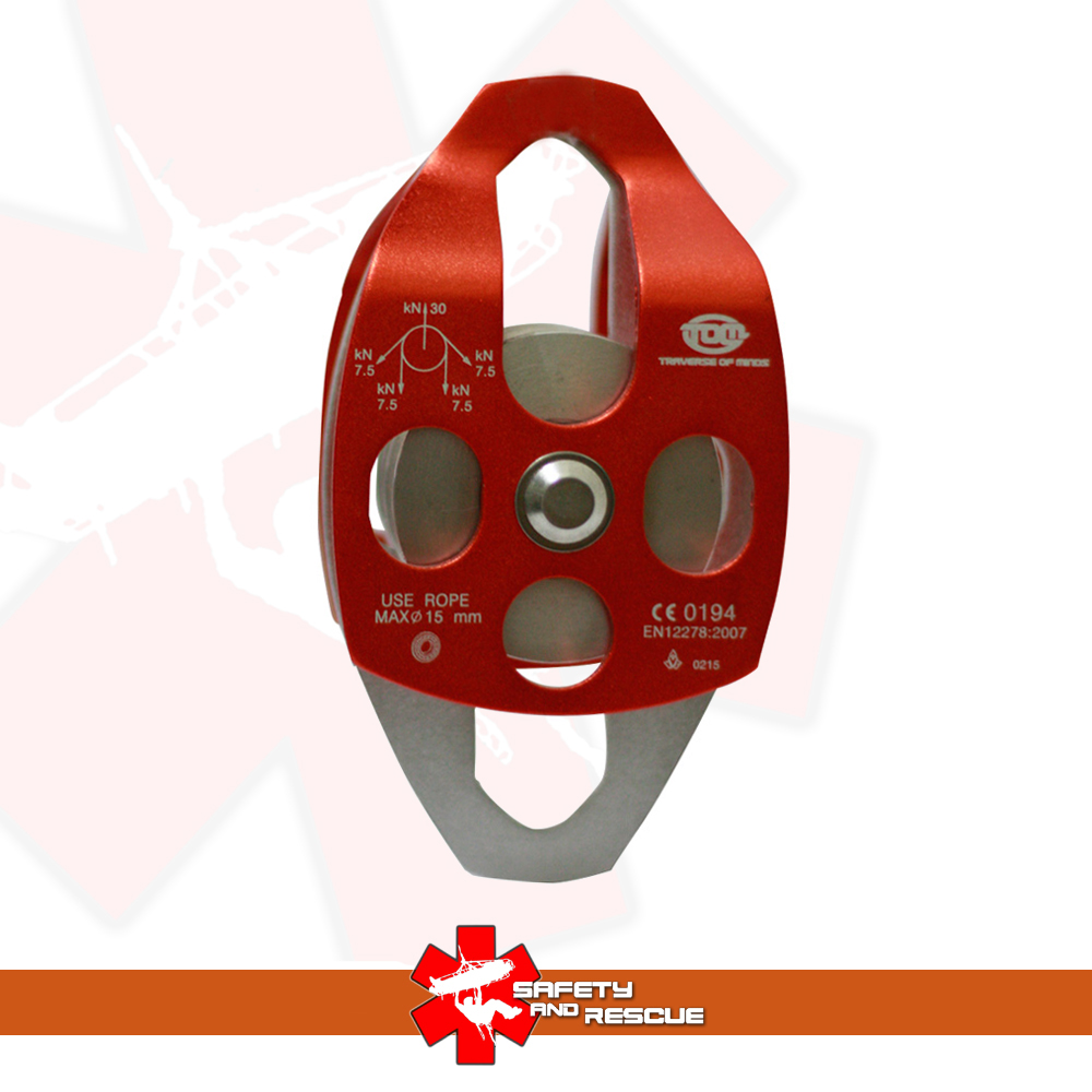 Double Pulley Tom Petzl Pulley Twin Safety And Rescue